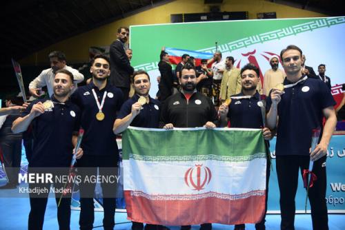 ایران قهرمان مسابقات جهانی ورزش زورخانه ای شد